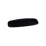 MAK - MELAMINE RECTANGULAR PLATE 21 x 10 CM BLACK