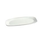 MAK - MELAMINE RECTANGULAR PLATE 26 x 11 CM WHITE