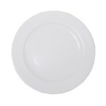 CV - RIM SHAPE WHITE PLATE 27 CM