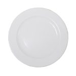 CV - RIM SHAPE WHITE DEEP PLATE 27 CM