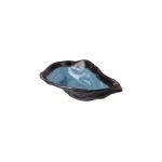BNOV - DECOR MELAMINE BOWL LIGHT BLUE/BLACK 19 x 10 x 4.5 CM