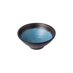 BNOV - CONICAL MELAMINE BOWL LIGHT BLUE/BLACK 20.5 x 8.3 CM / 1550 ML