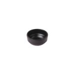 NOV - ROUND MELAMINE DEEP BOWL BLACK 8.5 x 3.8 CM / 240 ML