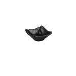 NOV - SQUARE MELAMINE DEEP BOWL BLACK 8.8 x 8.5 x 3.8 CM / 55 ML