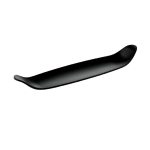 BNOV - NARROW MELAMINE PLATTER BLACK 37.5 x 1.5 x 4.3 CM
