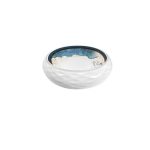 BNOV - DECOR MELAMINE BOWL WHITE/BLUE 17 x 19 x 5 CM