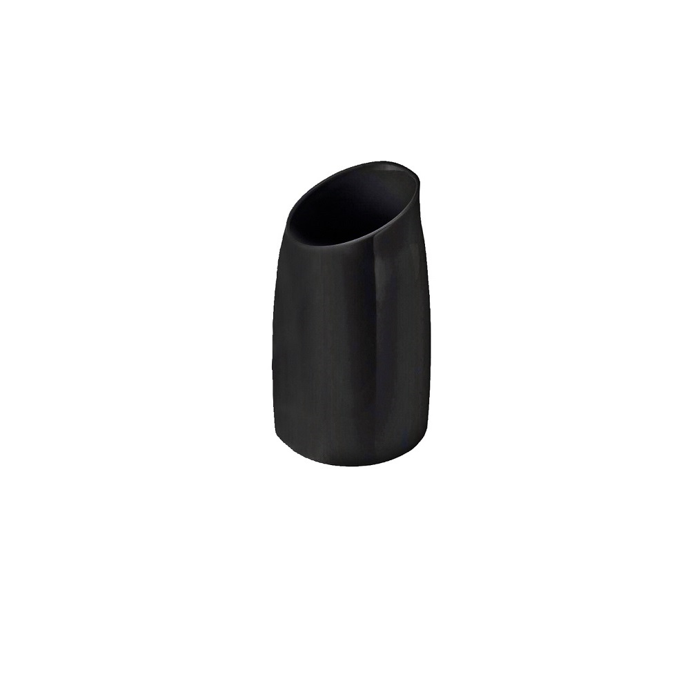 12-397.jpg BNOV - MELAMINE SAUCE CUP BLACK 12 x 22 CM - Image 1