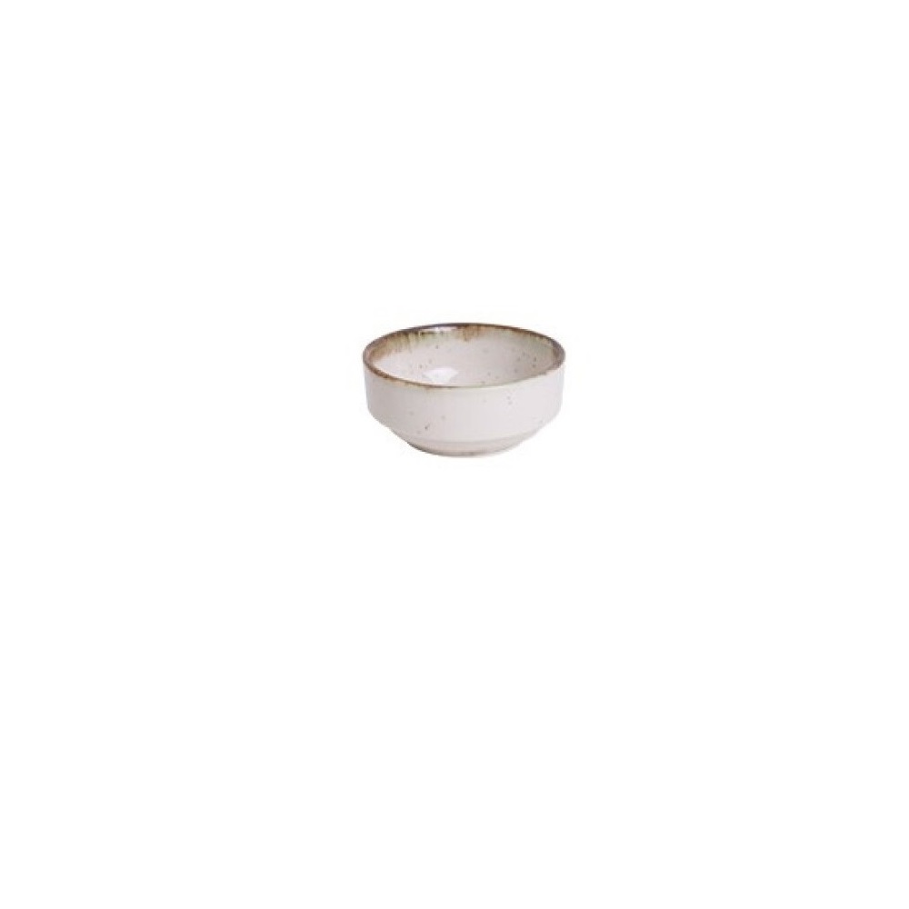 201-0069.jpg COK - CANDEM ORGANIC BEIGE BOWL 6 CM - Image 1