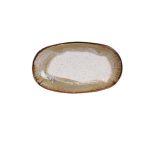 COK - CANDEM ORGANIC BEIGE OVAL PLATE 19 x 11 CM