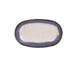 COK - CANDEM ORGANIC BLUE OVAL PLATE 19 x 11 CM