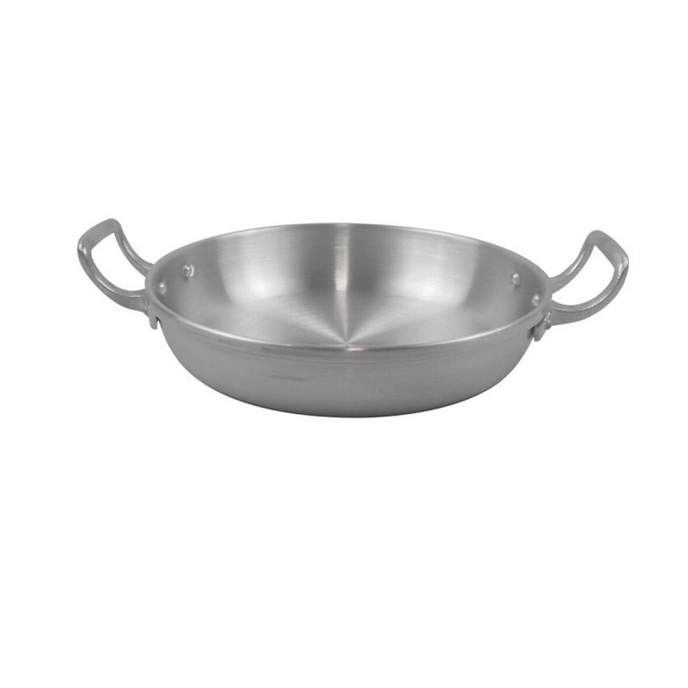 98-00085.jpg COK - FRYING PAN WITH HANDLES ALUMINIUM 28 x 5.5 CM - Image 1