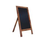 NOV - CHALK BOARD SINGLE-SIDED CURVED BROWN 60 x 122 CM