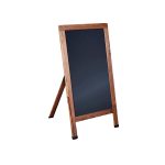 NOV - CHALK BOARD SINGLE-SIDED CURVED COFFEE BROWN 60 x 122 CM