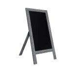 NOV - CHALK BOARD SINGLE-SIDED CURVED GREY 69 x 145 CM