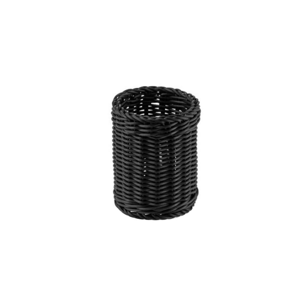 5077012.jpg WAS - WEAVER PRO BASKET ROUND 12 x 15 CM BLACK - Image 1