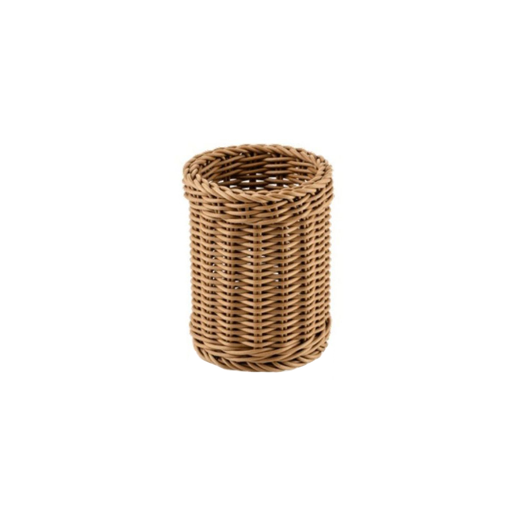 5077112.jpg WAS - WEAVER PRO BASKET ROUND 12 x 15 CM BROWN - Image 1