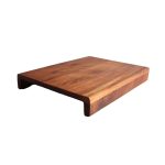 ASH - ACACIA WOODEN RECTANGULAR RISER 40 x 30 CM