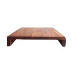 ASH - ACACIA WOODEN RECTANGULAR RISER 40 x 30 CM - Image 2