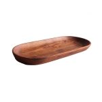 ASH - ACACIA WOODEN OVAL TRAY 32 x 13 CM
