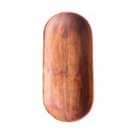 ASH - ACACIA WOODEN OVAL TRAY 32 x 13 CM - Image 2