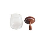 ASH - HONEY GLASS JAR WITH ACACIA WOODEN LID 10 x 14 CM - Image 2
