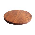 ASH - ACACIA WOODEN REVOLVING TRAY 40 x 5.5 CM - Image 2