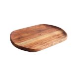 ASH - ACACIA WOODEN OVAL TRAY 35 x 18 CM