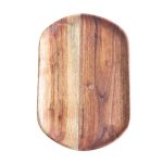 ASH - ACACIA WOODEN OVAL TRAY 35 x 18 CM - Image 2