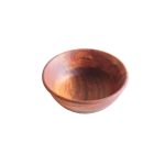 ASH - ACACIA WOODEN ROUND BOWL 20 x 8 CM