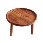 ASH - ACACIA WOODEN FOOTED TRAY 30 x 21 CM