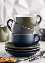 UTOPIA - BARISTA MATT GREY CAPPUCCINO CUP 20 CL - Image 2