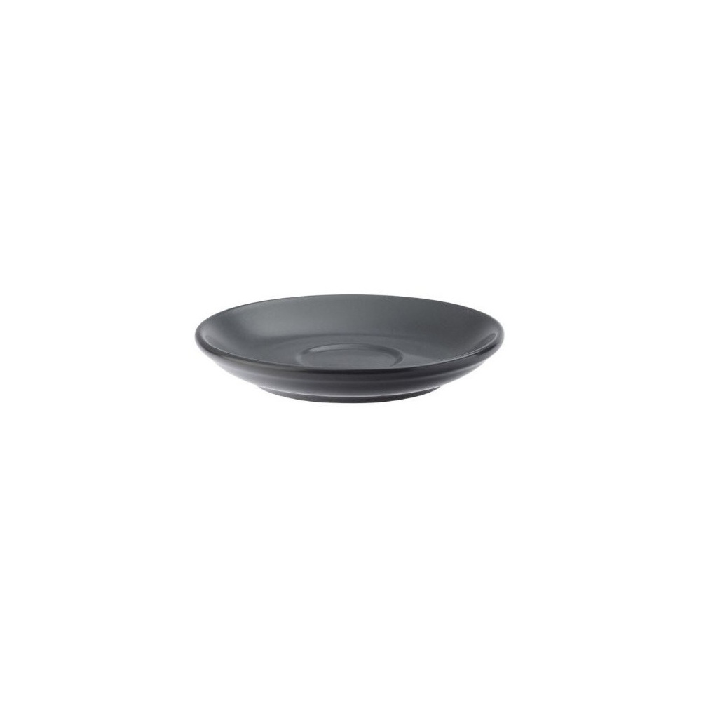 CT9432.jpg UTOPIA - BARISTA MATT GREY ESPRESSO SAUCER 12 CM - Image 1