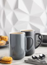 UTOPIA - BARISTA MATT GREY BULLET MUG 32 CL - Image 2