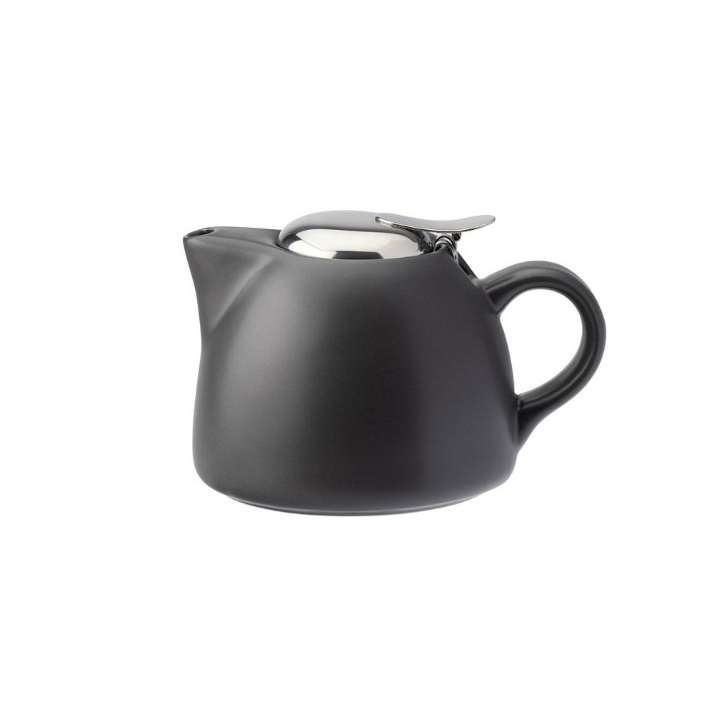 CT9437.jpg UTOPIA - BARISTA MATT GREY TEA POT 45 CL - Image 1