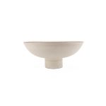 MT - OLEIROS WHITE BUFFET FOOTED BOWL 25.5 x 12 CM - Image 2