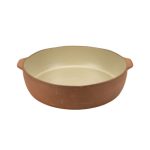MT - TERRA CREAM ROUND BAKER DISH 30 x 7 CM