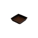LT - SQUARE FLUTED TARTLET PAN NON-STICK 10 x 10 CM