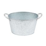 *DISCONTINUED - TC - GALVANIZED BEVERAGE TUB OVAL 38 x 22 x 18.5 CM / 8 L