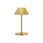 UTOPIA - ARUBA LED CORDLESS LAMP 23 CM GOLD