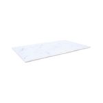 *DISCONTINUED - TC - MELAMINE GASTRONORM 1/2 WHITE MARBLE 32.5 x 36.5 x 1 CM