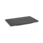 APS - GN TRAY 1/2 - PLUS / 32.5 x 26.5 x 1.5 CM MELAMINE BLACK