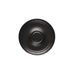 PLATO - WINGS BLACK MATT ESPRESSO SAUCER 14.2 CM