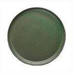 PLATO - WINGS GREEN MATT FLAT PLATE 29 CM