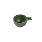 PLATO - WINGS GREEN MATT CAPPUCCINO CUP 220 ML
