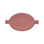PLATO - WINGS TERRA MATT EARED OVAL FLAT PLATE 26 x 14 CM