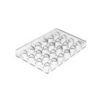SILIKOMART - KIT DOME 01 TRITAN MOULD 26 x 23 MM + SILICONE MOULD N.24 TRANSPARENT ø18 MM - Image 4