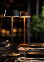 UTOPIA - MARTINIQUE LED CORDLESS LAMP 30 CM BLACK - Image 2