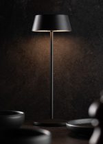 UTOPIA - MARTINIQUE LED CORDLESS LAMP 30 CM BLACK - Image 3