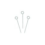 NOV - ST/ST PICKS FOR NUMBERS 8.5 CM / SET OF 50