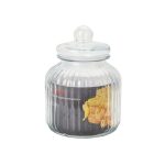 NOV - GLASS CEREAL JAR WITH AIRTIGHT LID 3 L